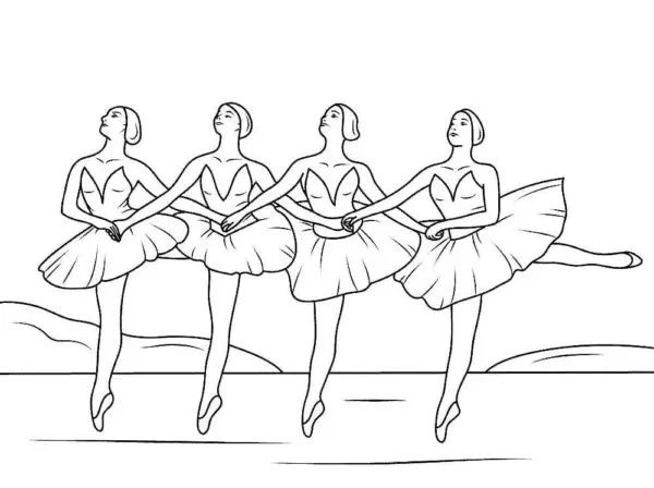 Ausmalbilder Ballerina 29