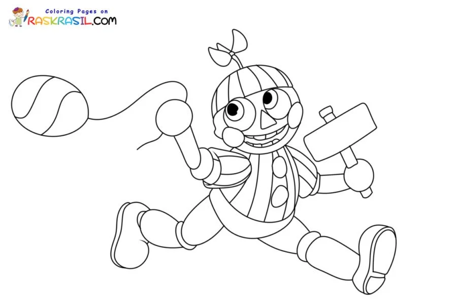 Balloon Boy Ausmalbilder 8
