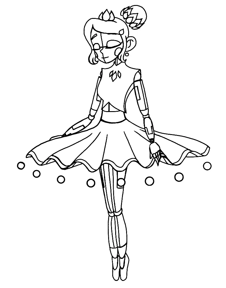 Ballora Ausmalbilder 18