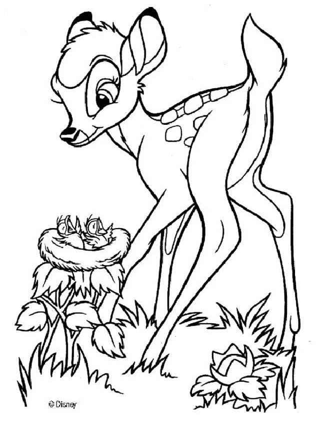 Bambi Coloring Pages