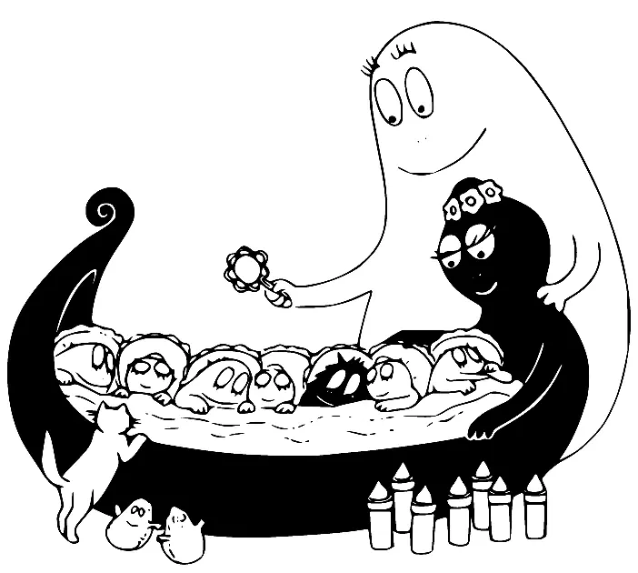 Barbapapa Ausmalbilder 19