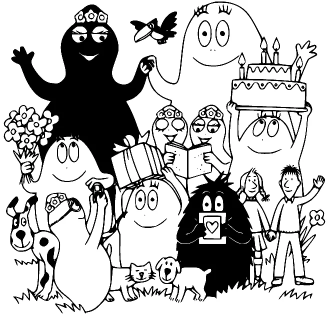 Barbapapa Ausmalbilder 20