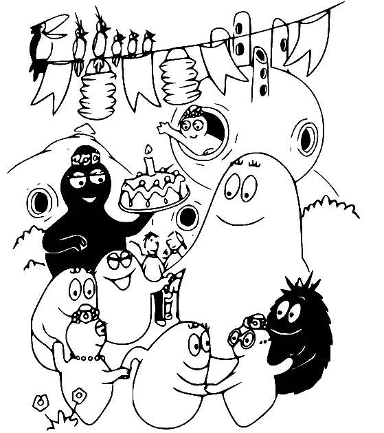 Barbapapa Ausmalbilder 21