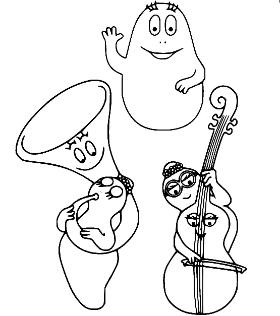 Barbapapa Para Colorear 39