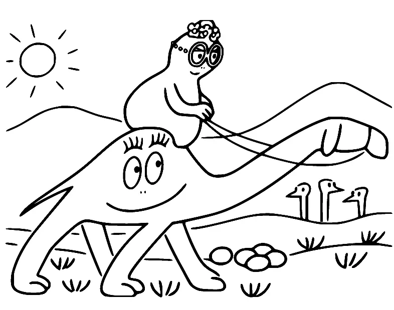 Barbapapa Ausmalbilder 45