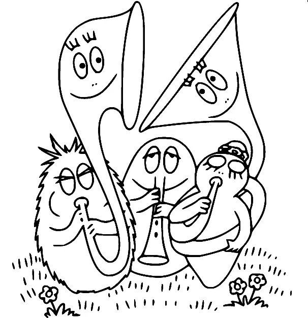 Barbapapa Ausmalbilder 47