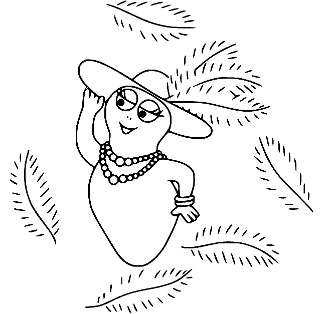 Desenhos de Barbapapa Para Colorir 50