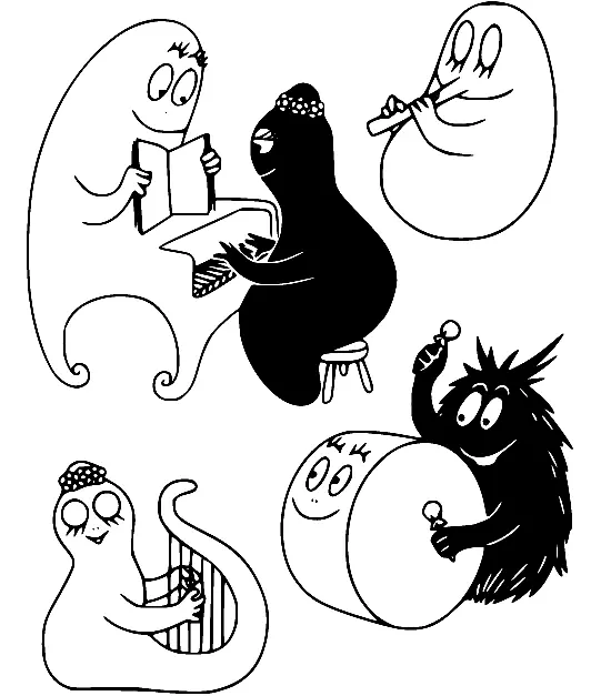 Barbapapa Para Colorear 63