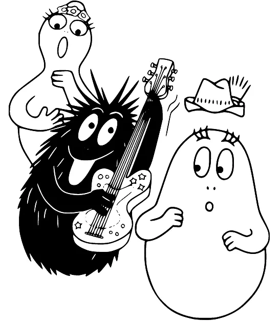 Barbapapa Para Colorear 72