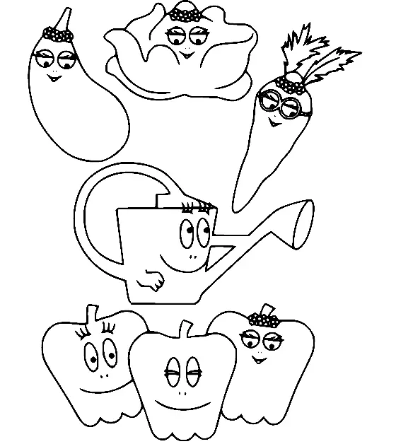 Desenhos de Barbapapa Para Colorir 76