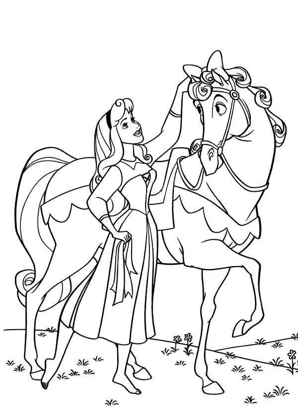 Barbie Y Sus Caballos Para Colorear 43
