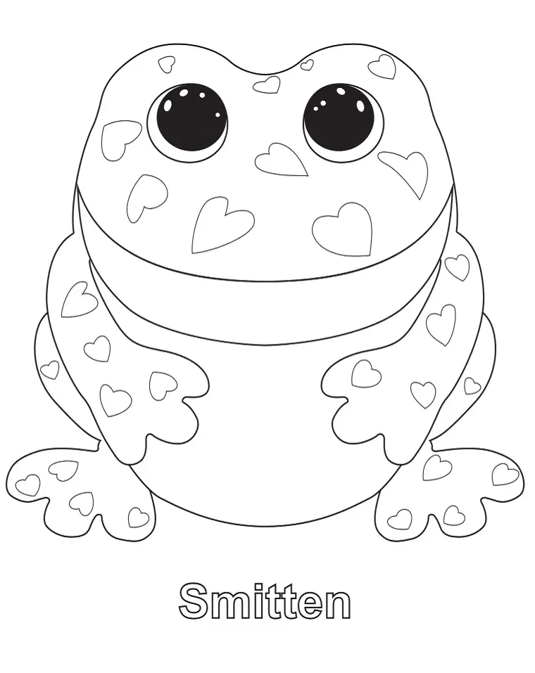Desenhos de Beanie Boos Para Colorir
