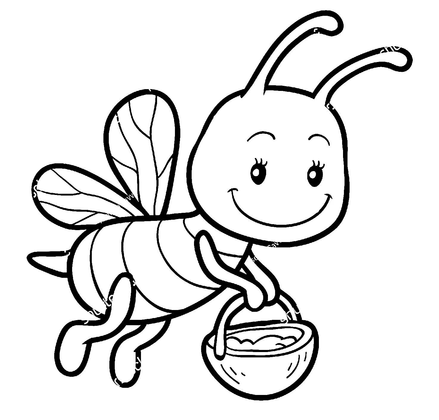 Bienen Ausmalbilder 19
