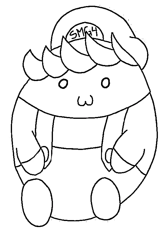 Desenhos de Beeg Smg4 Para Colorir