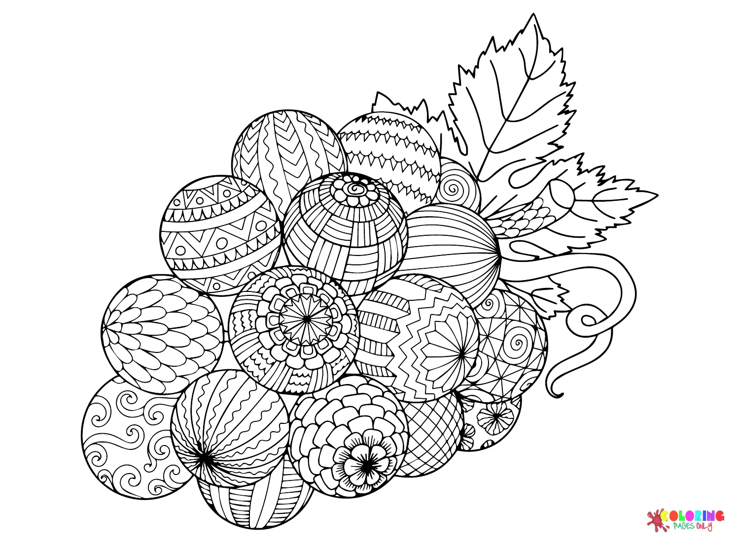 Berries Coloring Pages 16