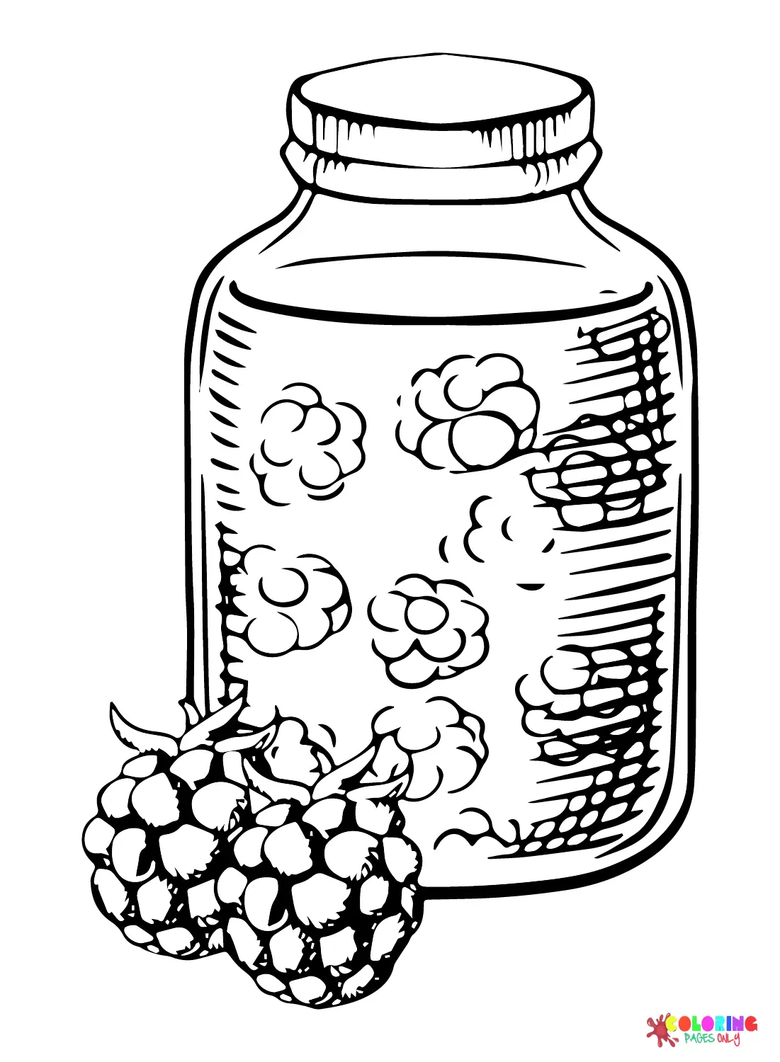 Berries Coloring Pages 9