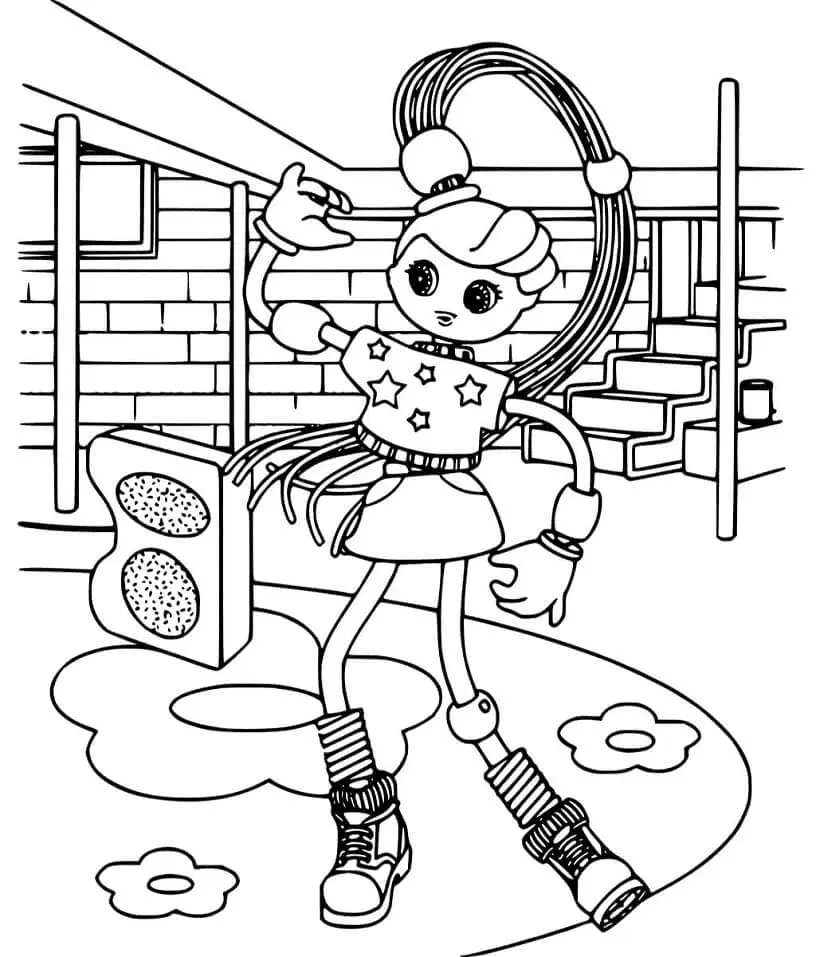 Desenhos de Betty Spaghetti Para Colorir 27