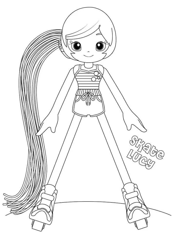 Desenhos de Betty Spaghetti Para Colorir 29