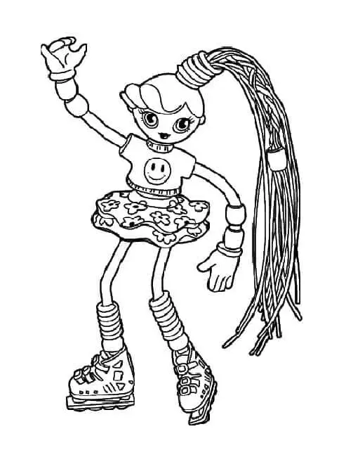 Desenhos de Betty Spaghetti Para Colorir 8