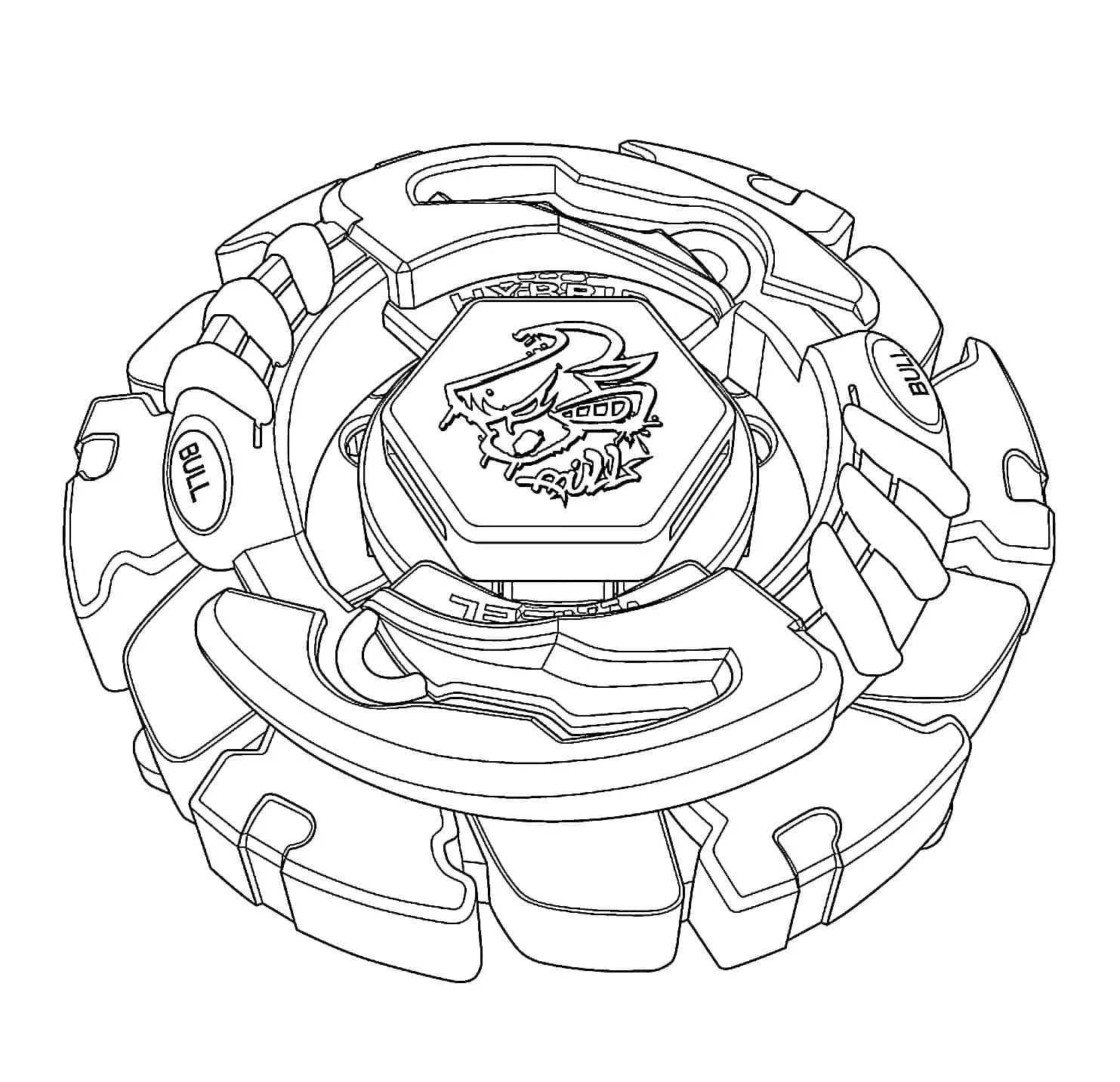 Beyblade Ausmalbilder 40