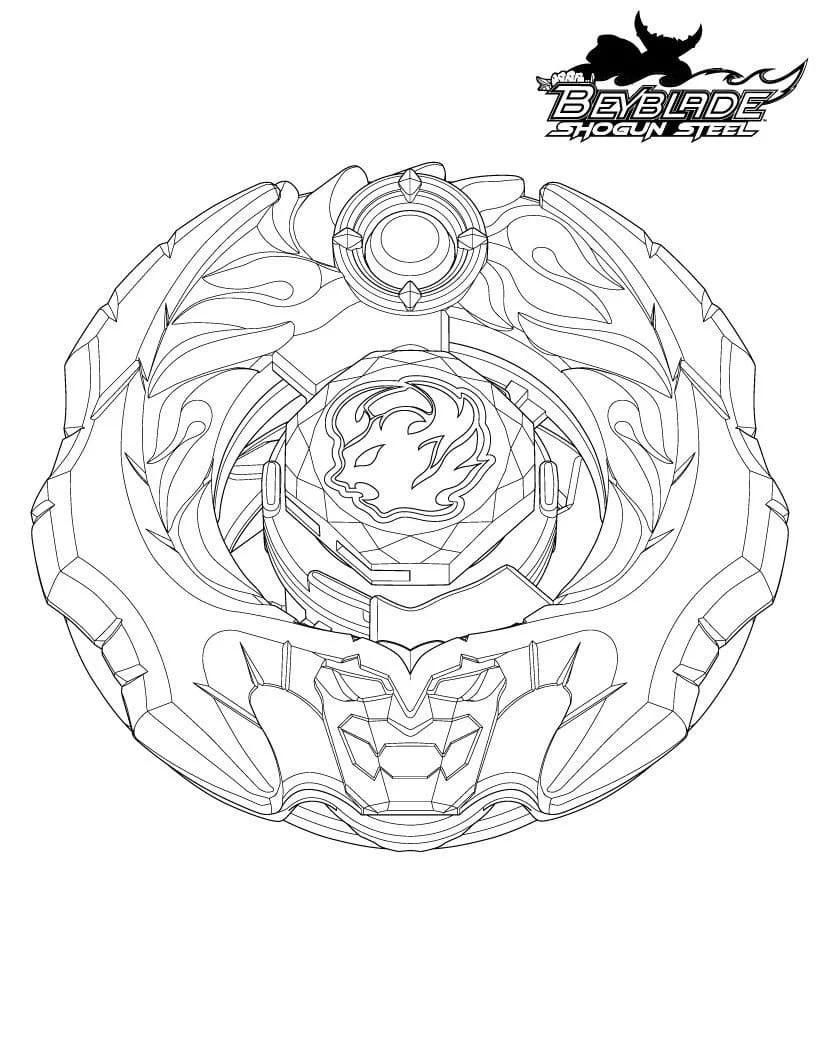Beyblade Ausmalbilder 47