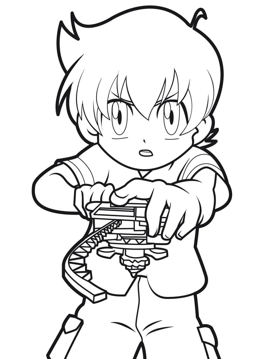 Beyblade Ausmalbilder 48