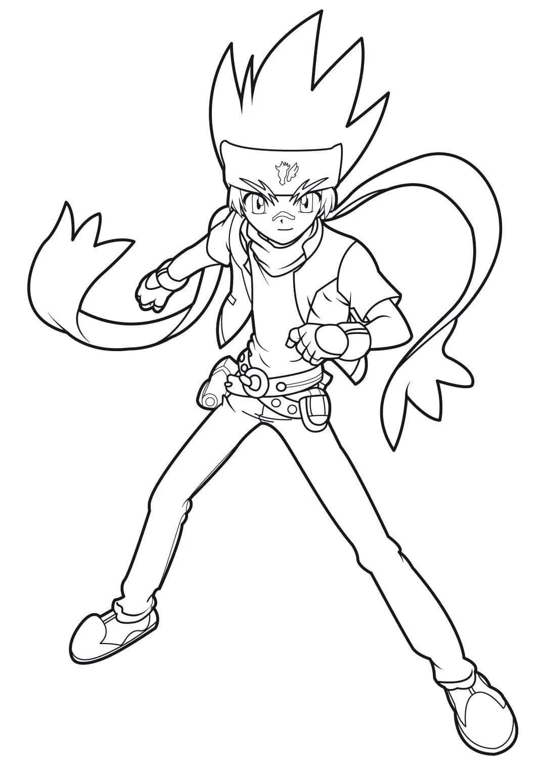 Beyblade Ausmalbilder 54
