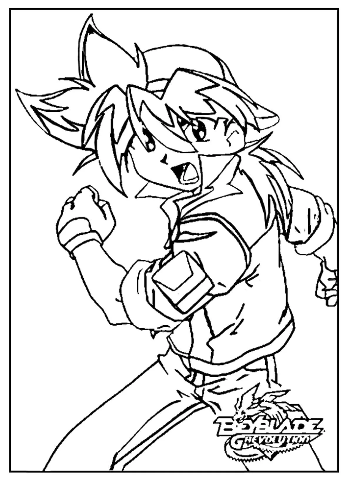 Beyblade Ausmalbilder 59