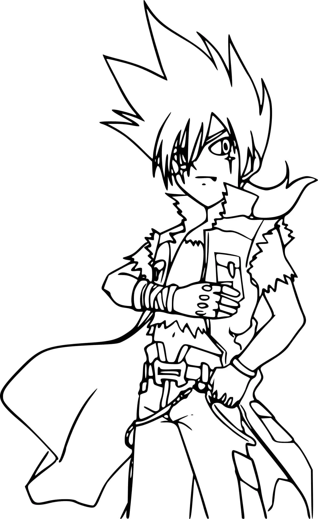 Beyblade Ausmalbilder 69