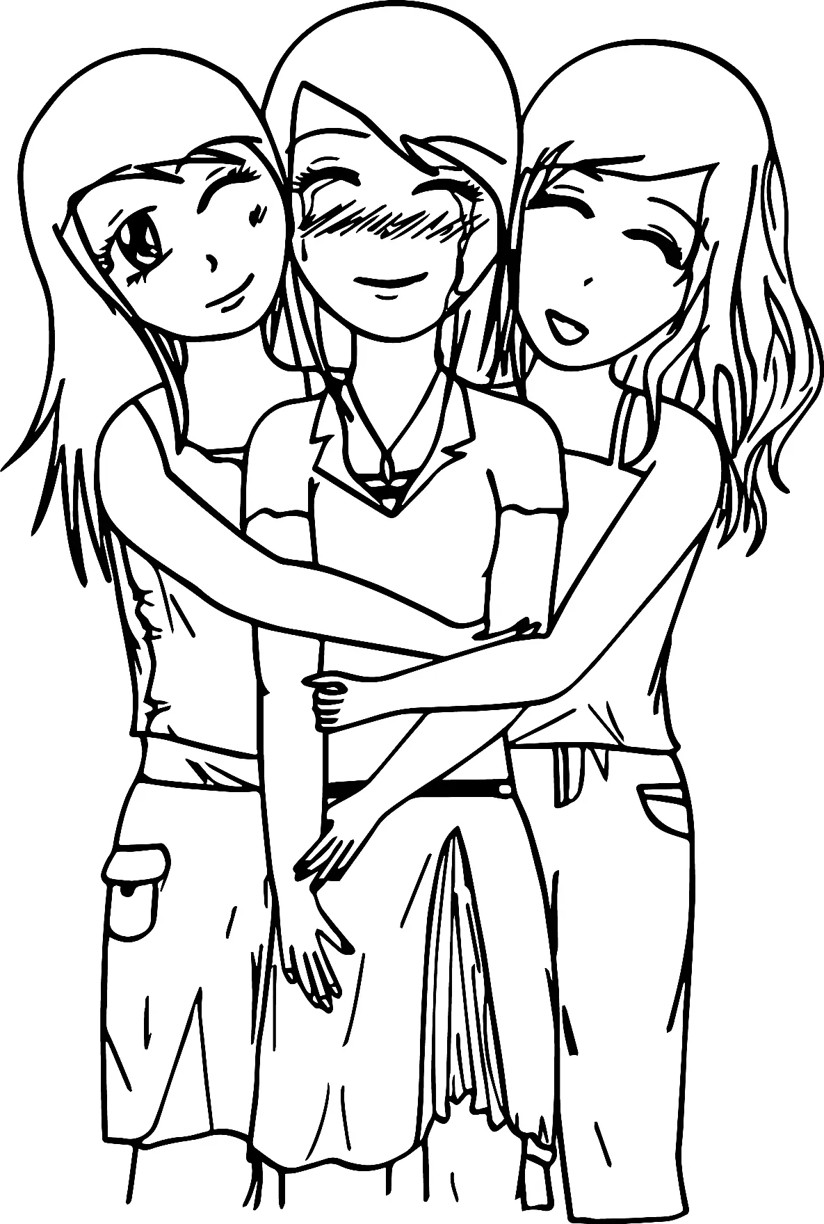Desenhos de Bff Para Colorir 15