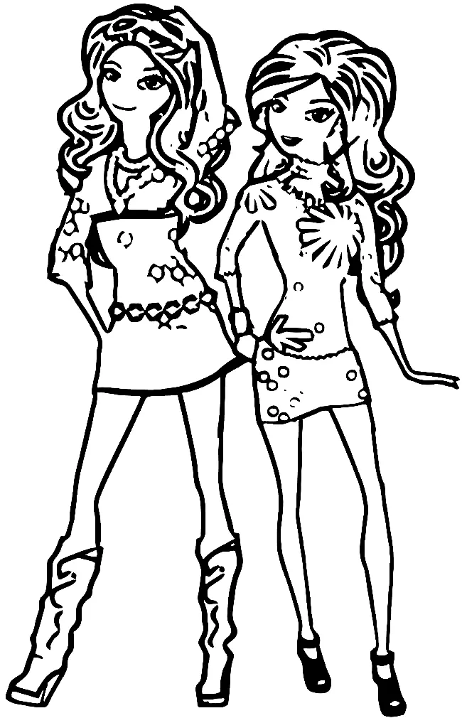 Desenhos de Bff Para Colorir 28