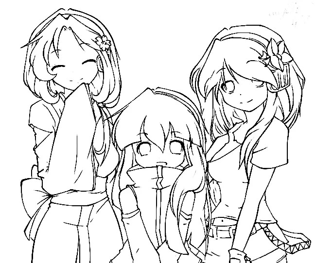 Desenhos de Bff Para Colorir 3