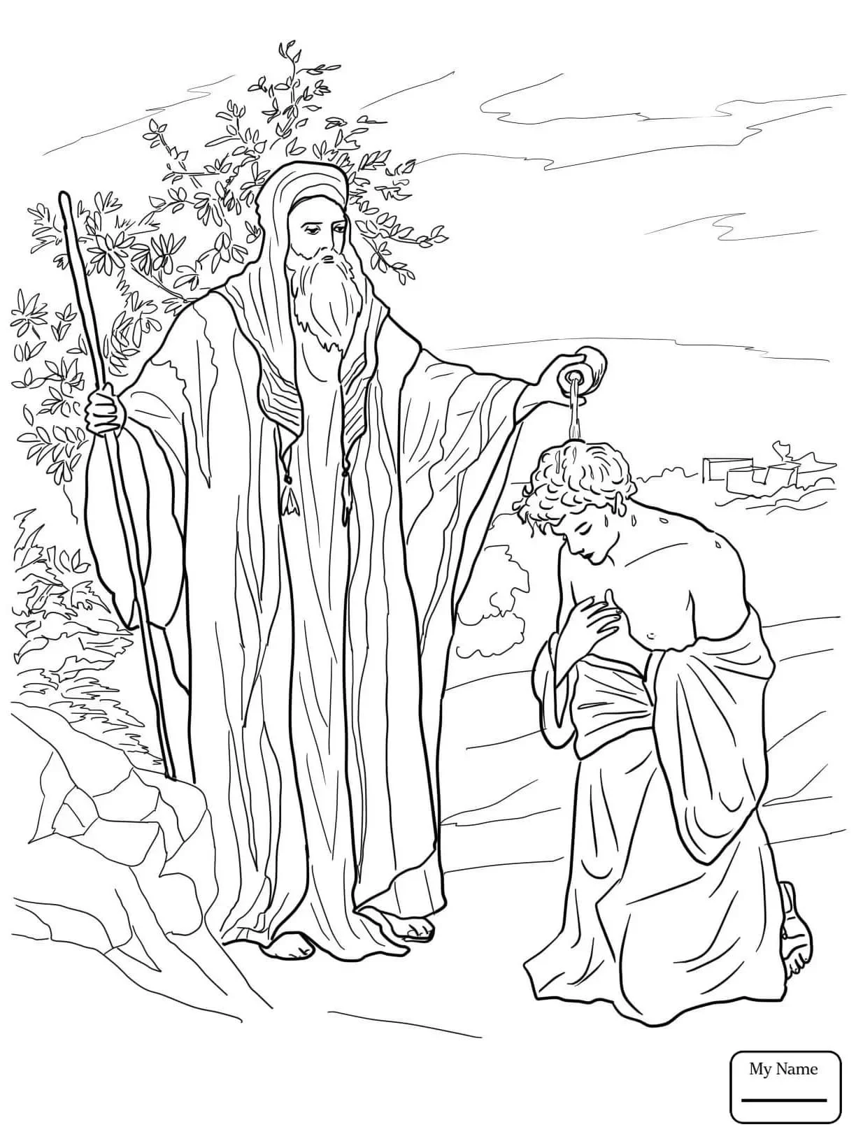 Bibel Ausmalbilder 98