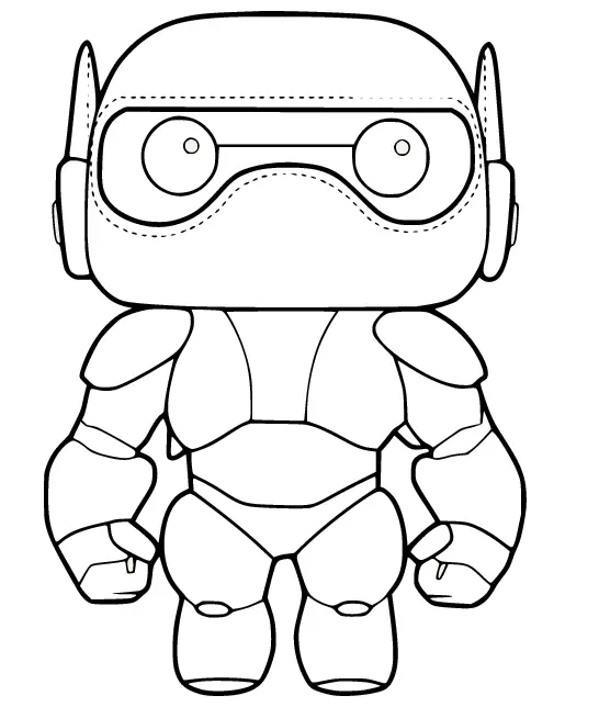 Big Hero 6 Para Colorear 15