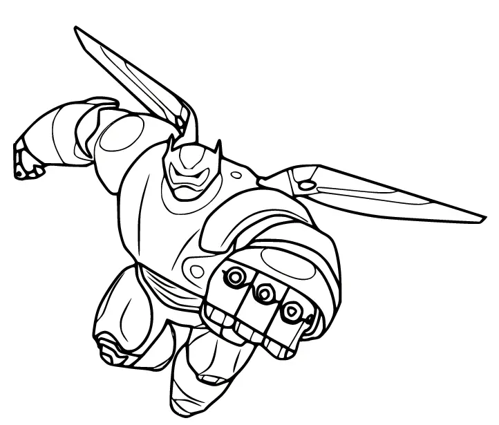 Big Hero 6 Para Colorear 18