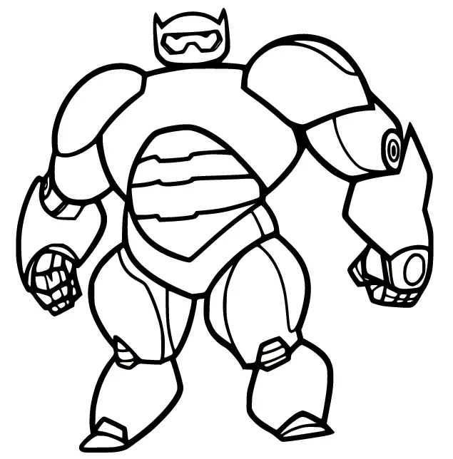 Big Hero 6 Coloring Pages 3
