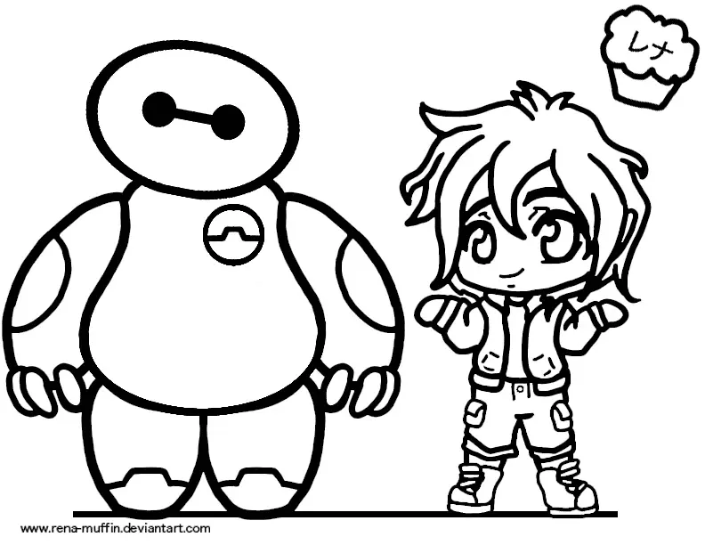 Big Hero 6 Para Colorear 31