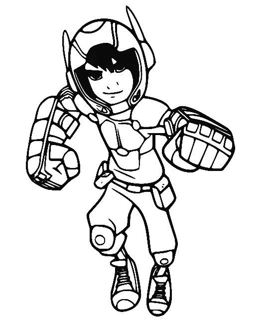 Big Hero 6 Coloring Pages 54