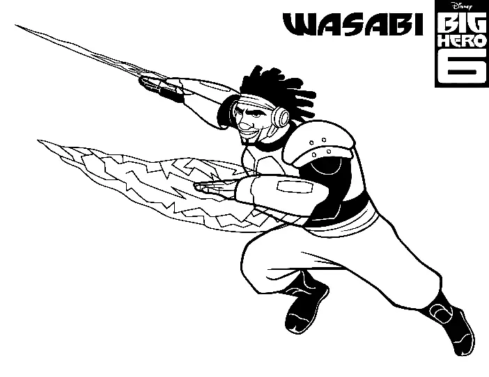 Big Hero 6 Para Colorear 56