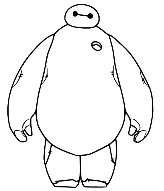 Big Hero 6 Para Colorear 6