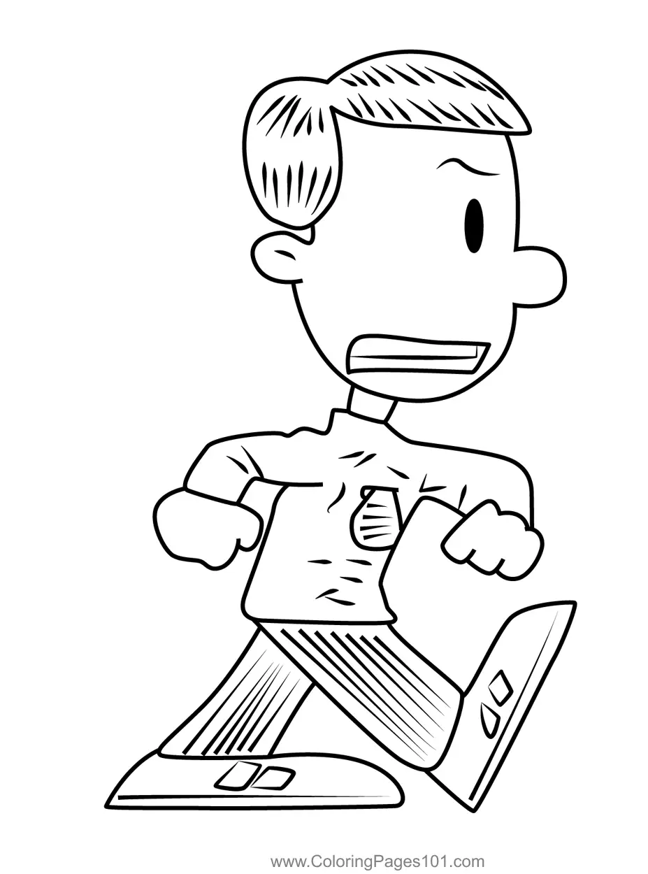 Big Nate Para Colorear 3