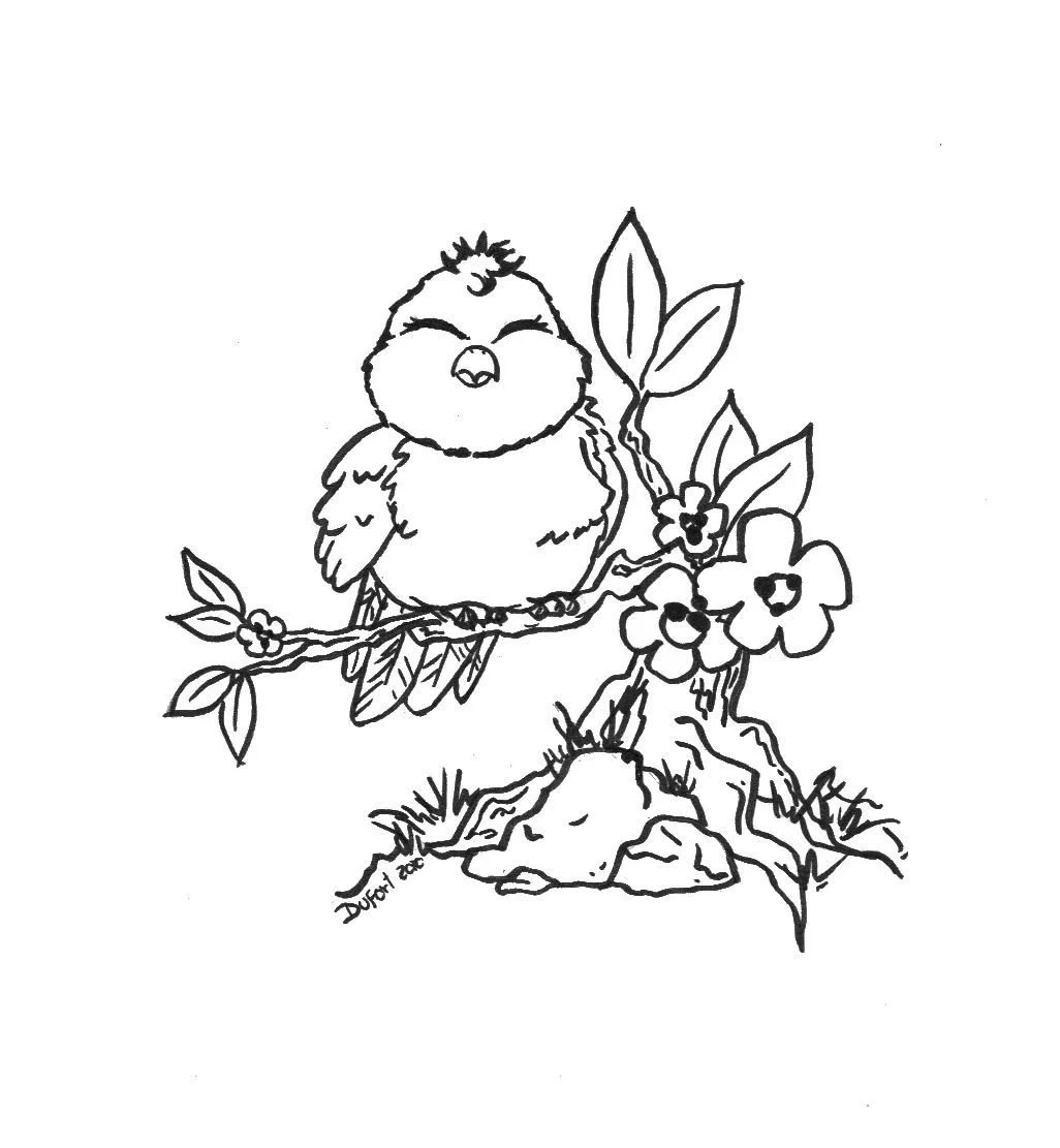 Vogel Ausmalbilder 208
