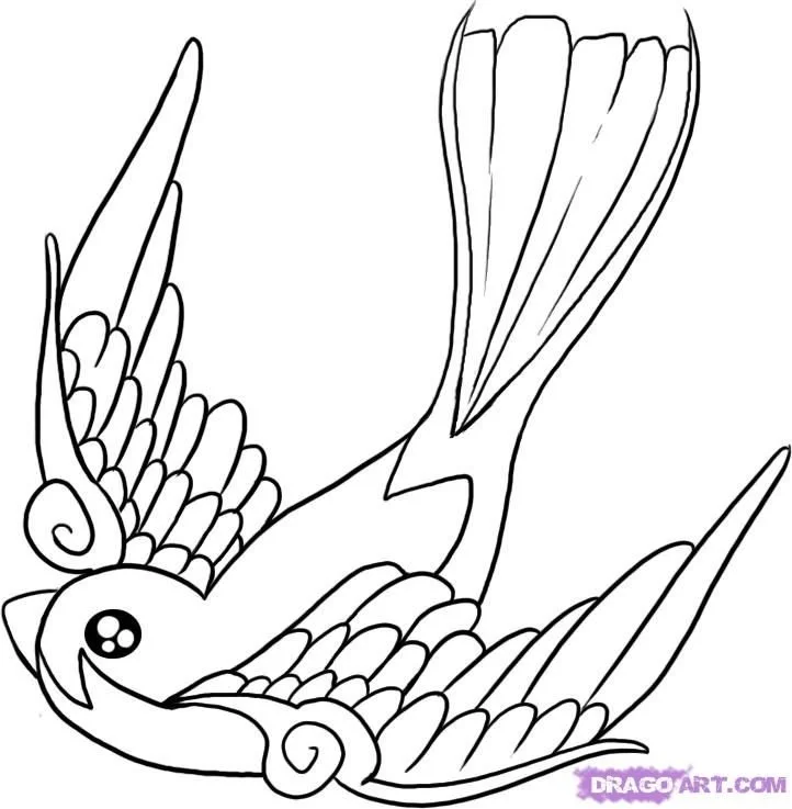 Bird Coloring Pages 73