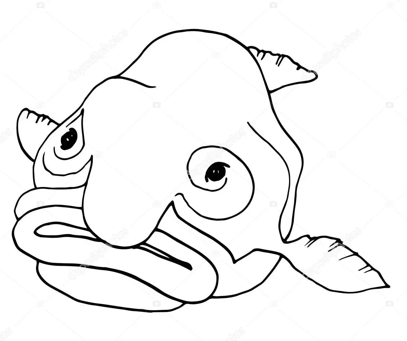 Blobfish Ausmalbilder 18