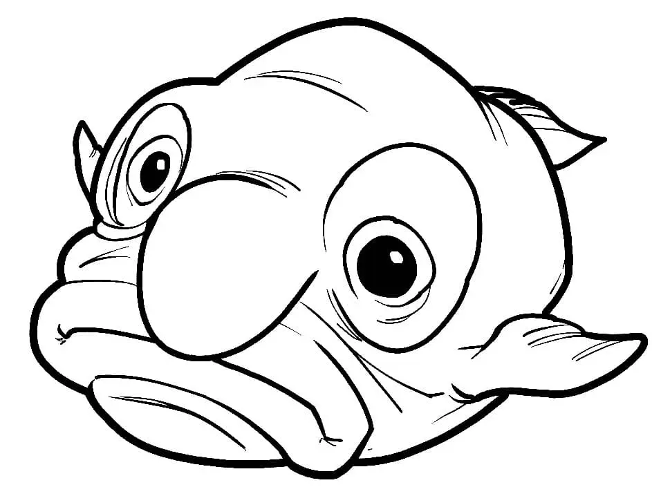 Blobfish Ausmalbilder 21