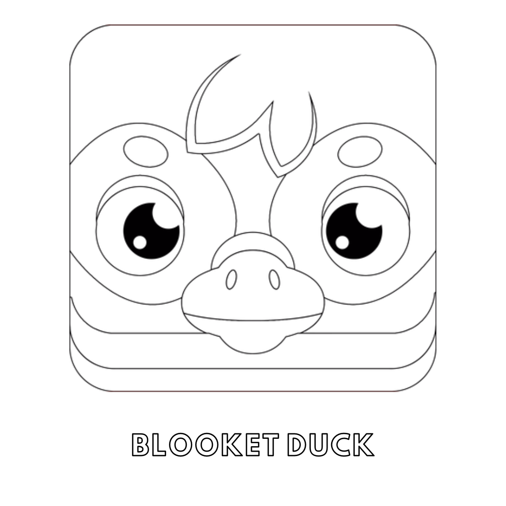 Blooket Coloring Pages 11
