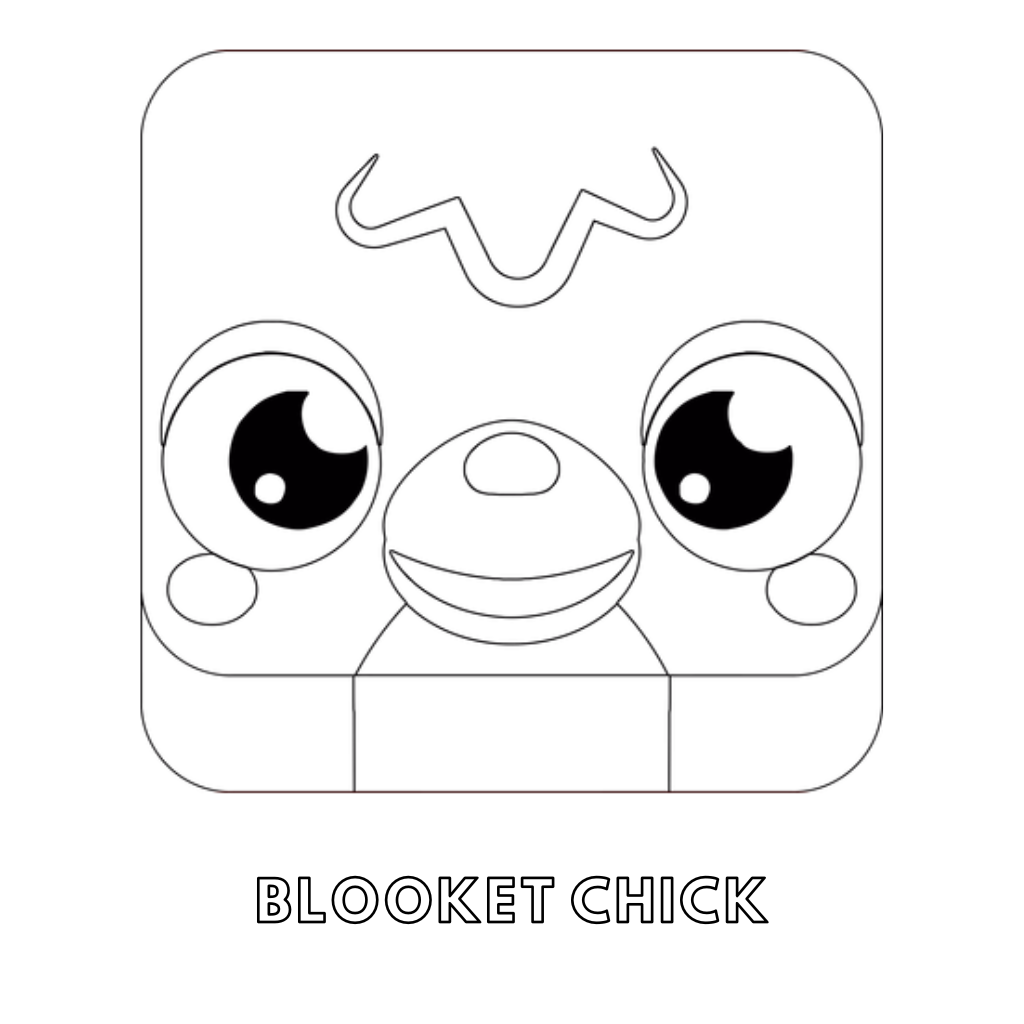 Blooket Coloring Pages 6
