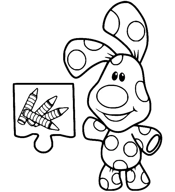 Desenhos de Blues Clues Para Colorir 47