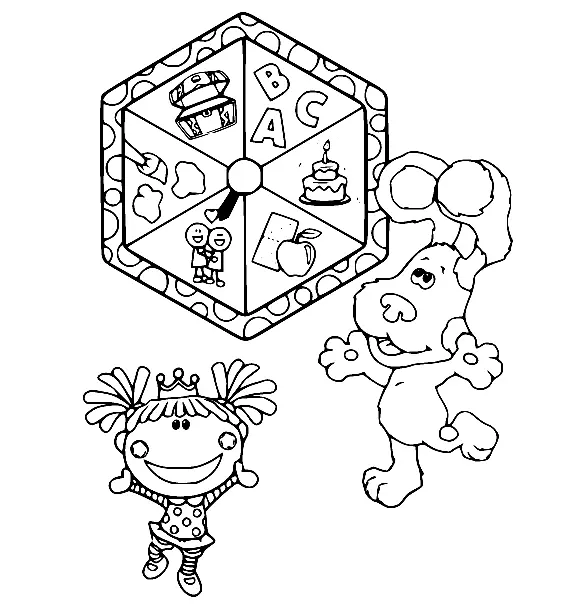 Blue s Clues Coloring Pages 49
