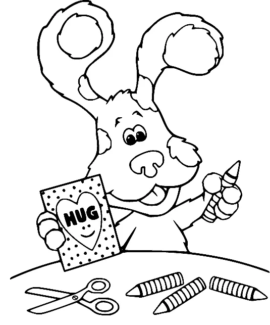 Desenhos de Blues Clues Para Colorir 56